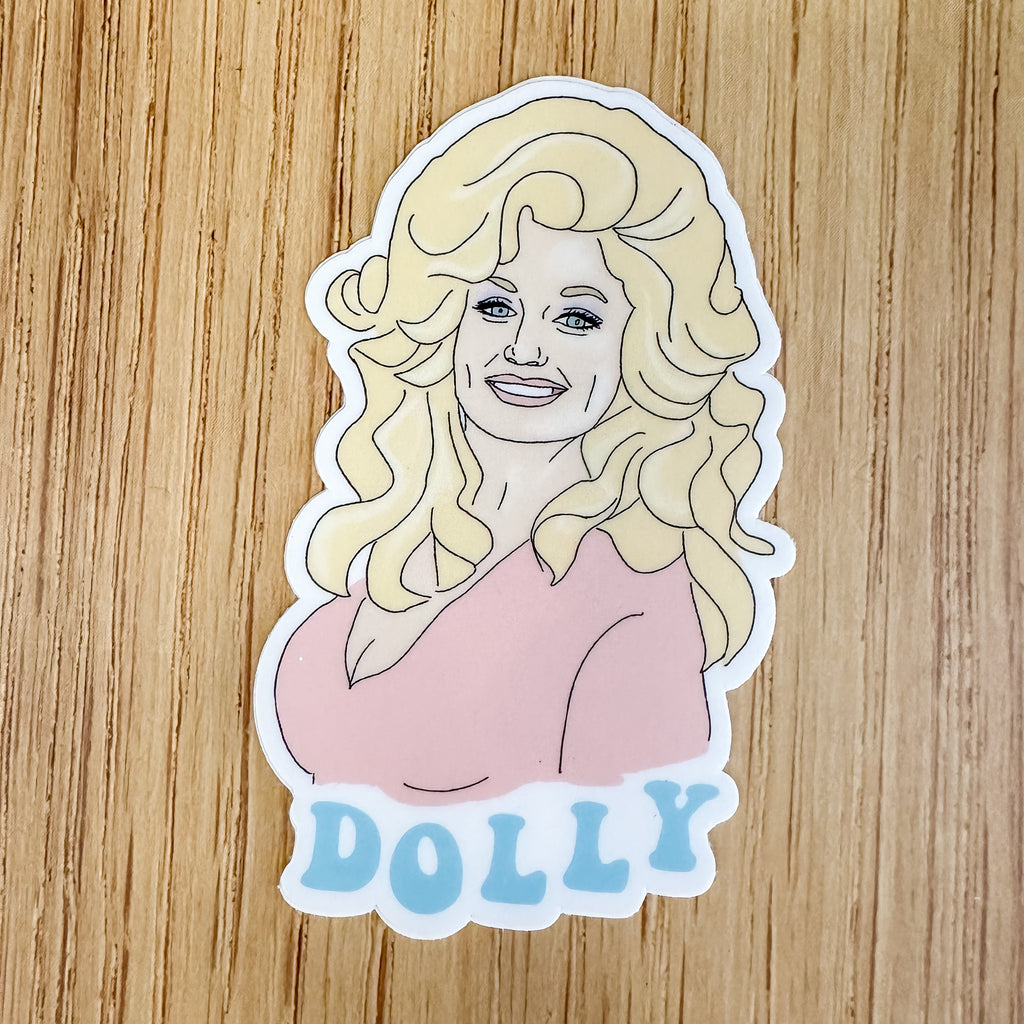 Dolly Print Sticker - Lyla's: Clothing, Decor & More - Plano Boutique