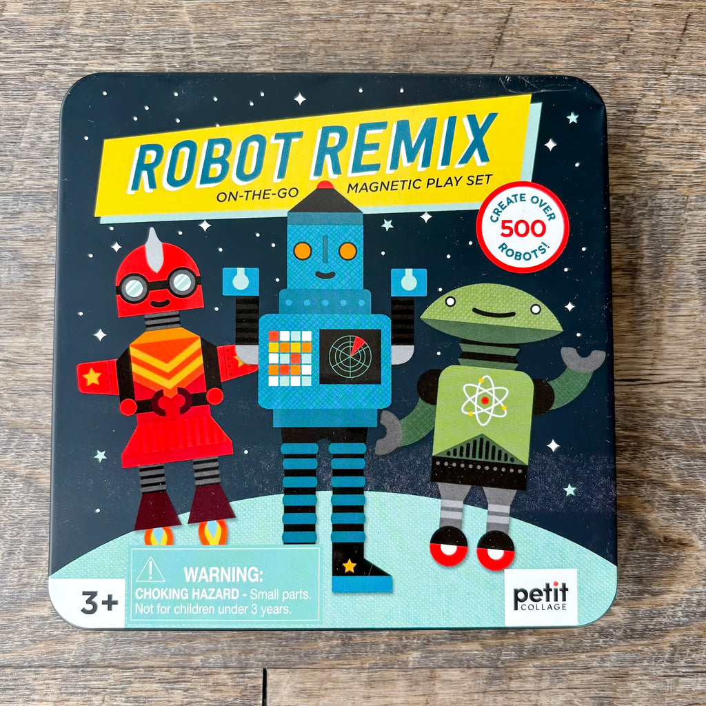 Magnetic Tin Robot Remix - Lyla's: Clothing, Decor & More - Plano Boutique
