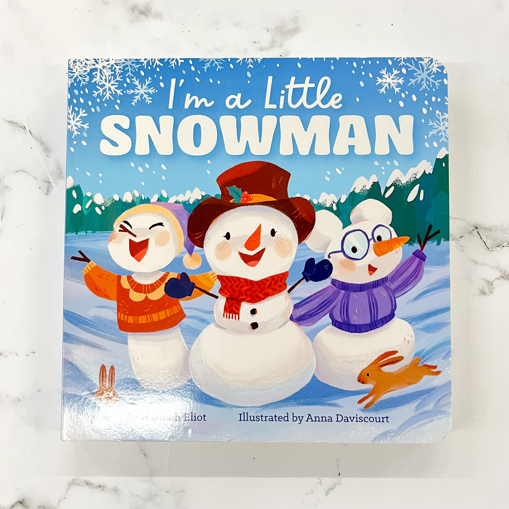 I'm a Little Snowman Board book - Lyla's: Clothing, Decor & More - Plano Boutique