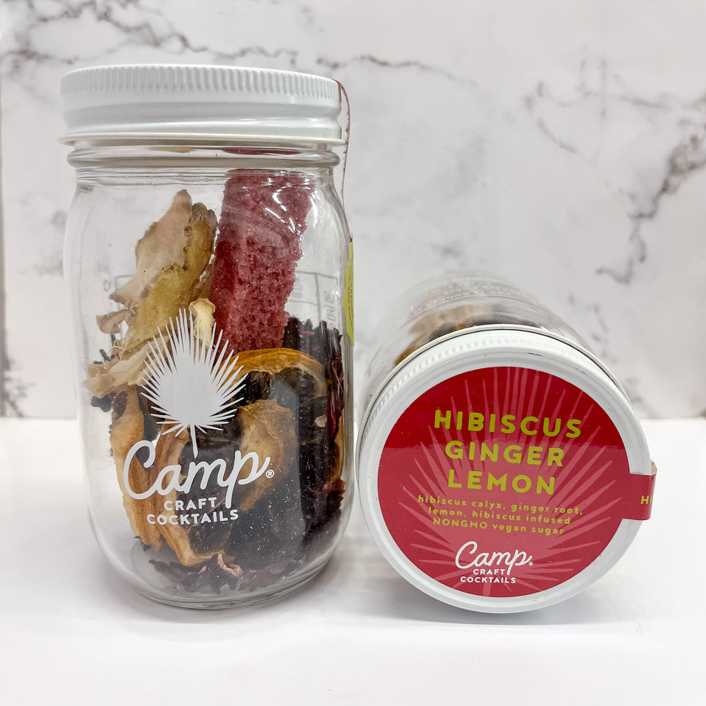 Camp Craft Cocktail - Hibiscus Ginger Lemon - Lyla's: Clothing, Decor & More - Plano Boutique