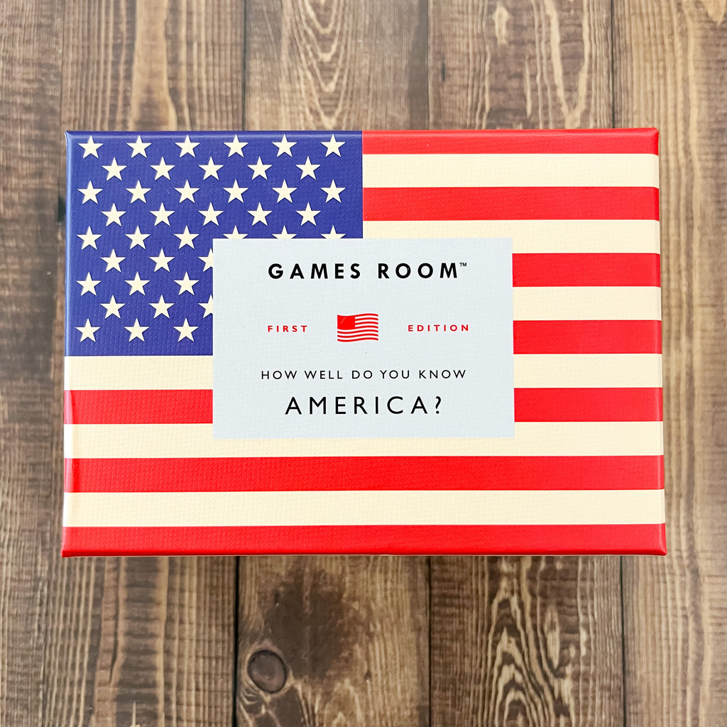 How Well Do You Know America Trivia Card Game - Lyla's: Clothing, Decor & More - Plano Boutique