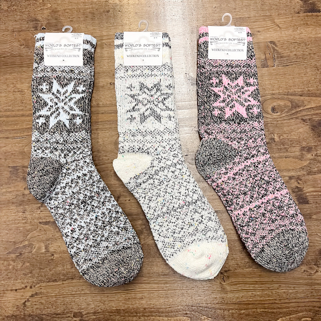 Holiday Confetti Socks - Lyla's: Clothing, Decor & More - Plano Boutique