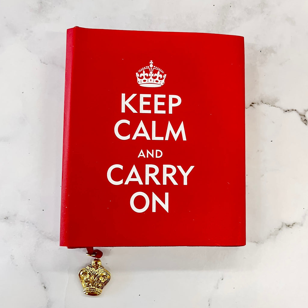 Keep Calm and Carry On Everyday Mini Book - Lyla's: Clothing, Decor & More - Plano Boutique
