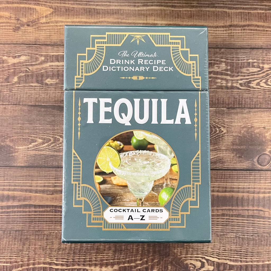 Tequila Cocktail Cards A–Z: The Ultimate Drink Recipe Dictionary Deck - Lyla's: Clothing, Decor & More - Plano Boutique