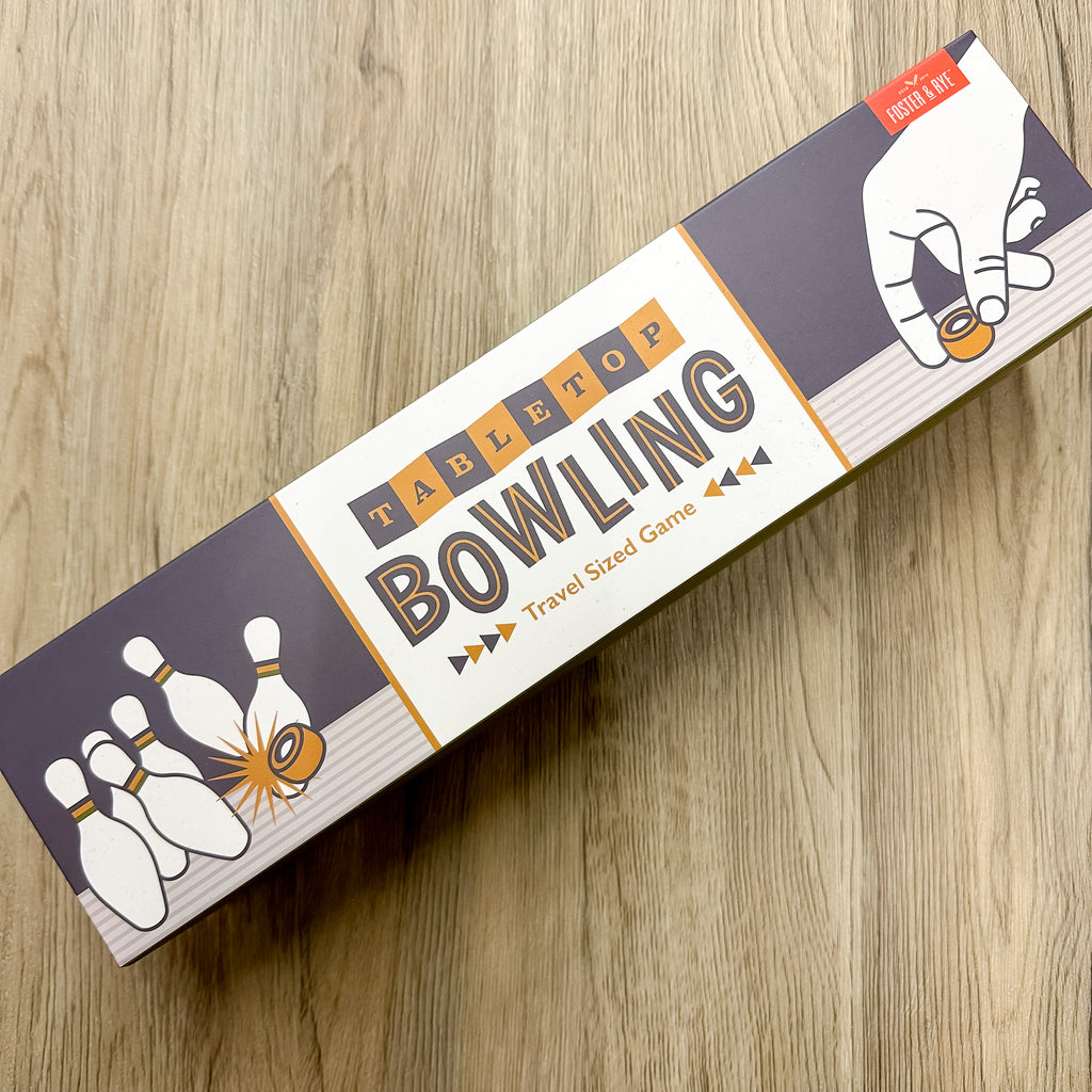 Tabletop Bowling Travel Sized Game - Lyla's: Clothing, Decor & More - Plano Boutique