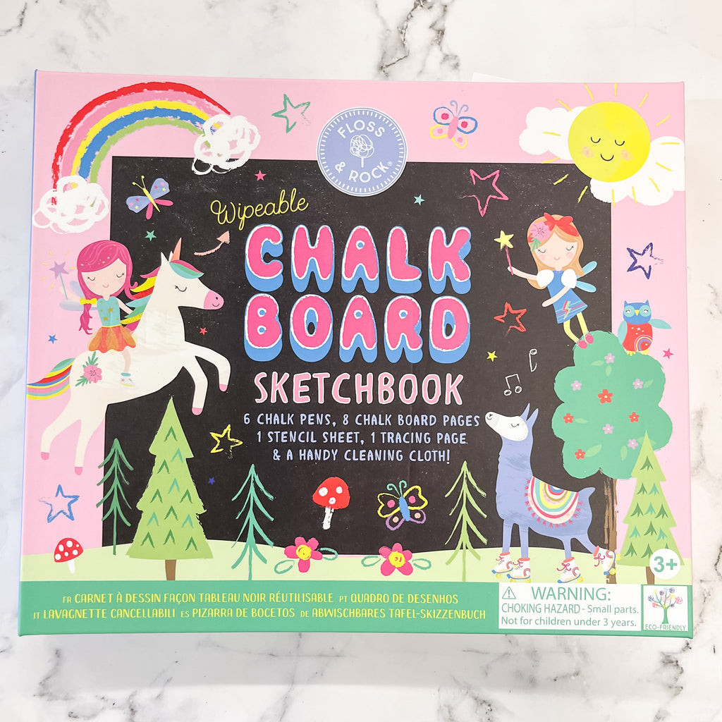Rainbow Fairy Chalkboard Sketchbook - Lyla's: Clothing, Decor & More - Plano Boutique