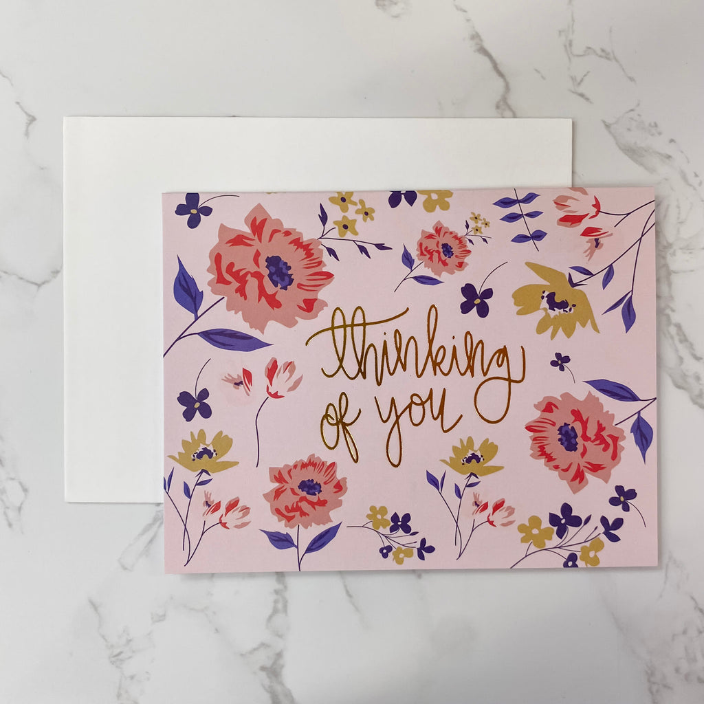 Thinking of You Card - Lyla's: Clothing, Decor & More - Plano Boutique