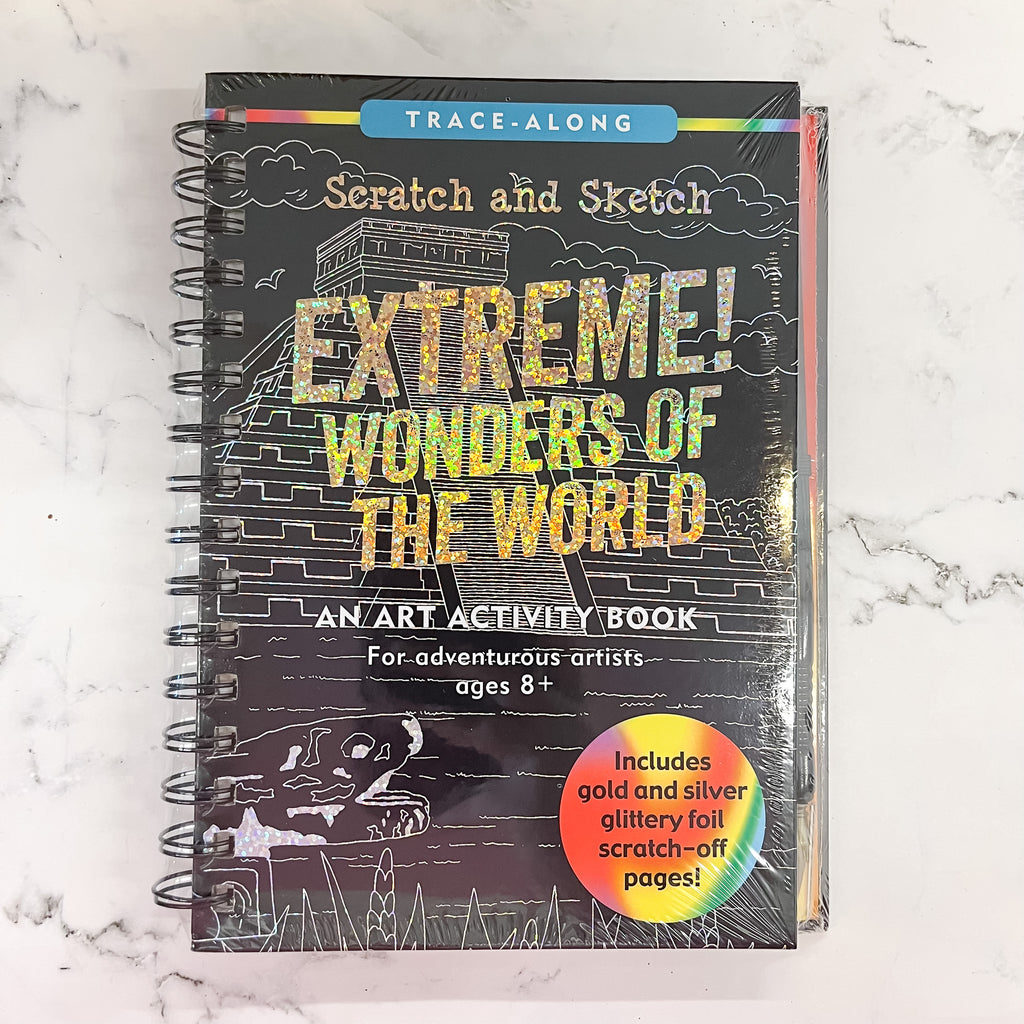 Extreme! Wonders of the World Scratch and Sketch - Lyla's: Clothing, Decor & More - Plano Boutique