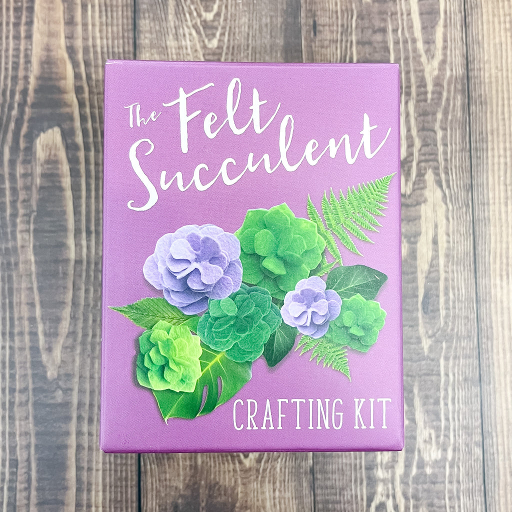 The Felt Succulent Crafting Kit - Lyla's: Clothing, Decor & More - Plano Boutique