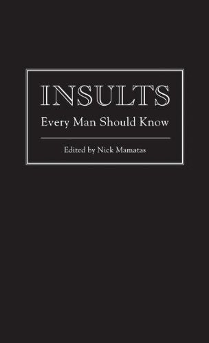 Insults Every Man Should Know Book - Lyla's: Clothing, Decor & More - Plano Boutique