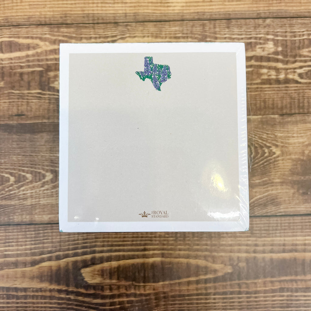 Texas Bluebonnet Note Cube - Lyla's: Clothing, Decor & More - Plano Boutique