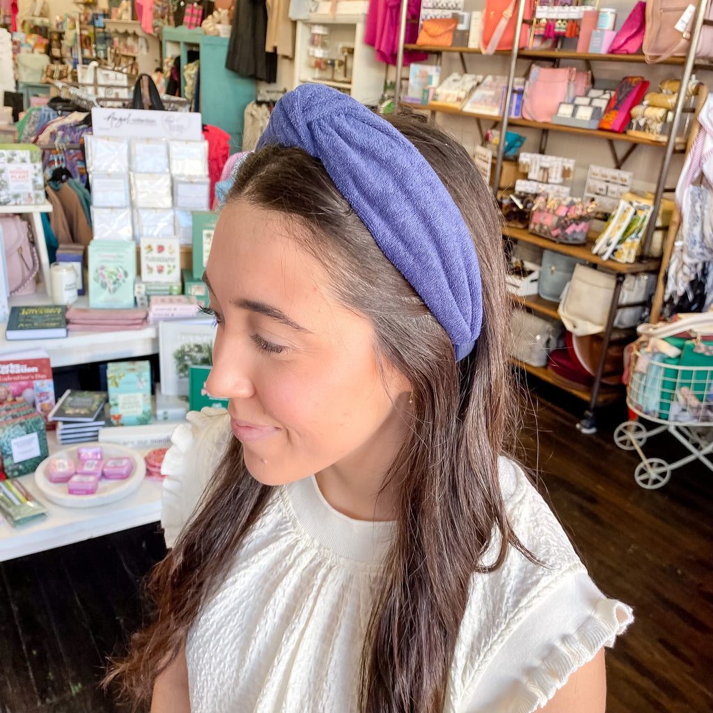 Terry Knotted Headband - Lyla's: Clothing, Decor & More - Plano Boutique