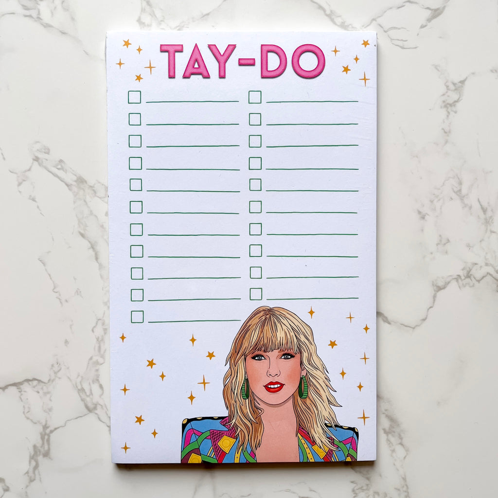 Notepad: Taylor Tay-Do List - Lyla's: Clothing, Decor & More - Plano Boutique