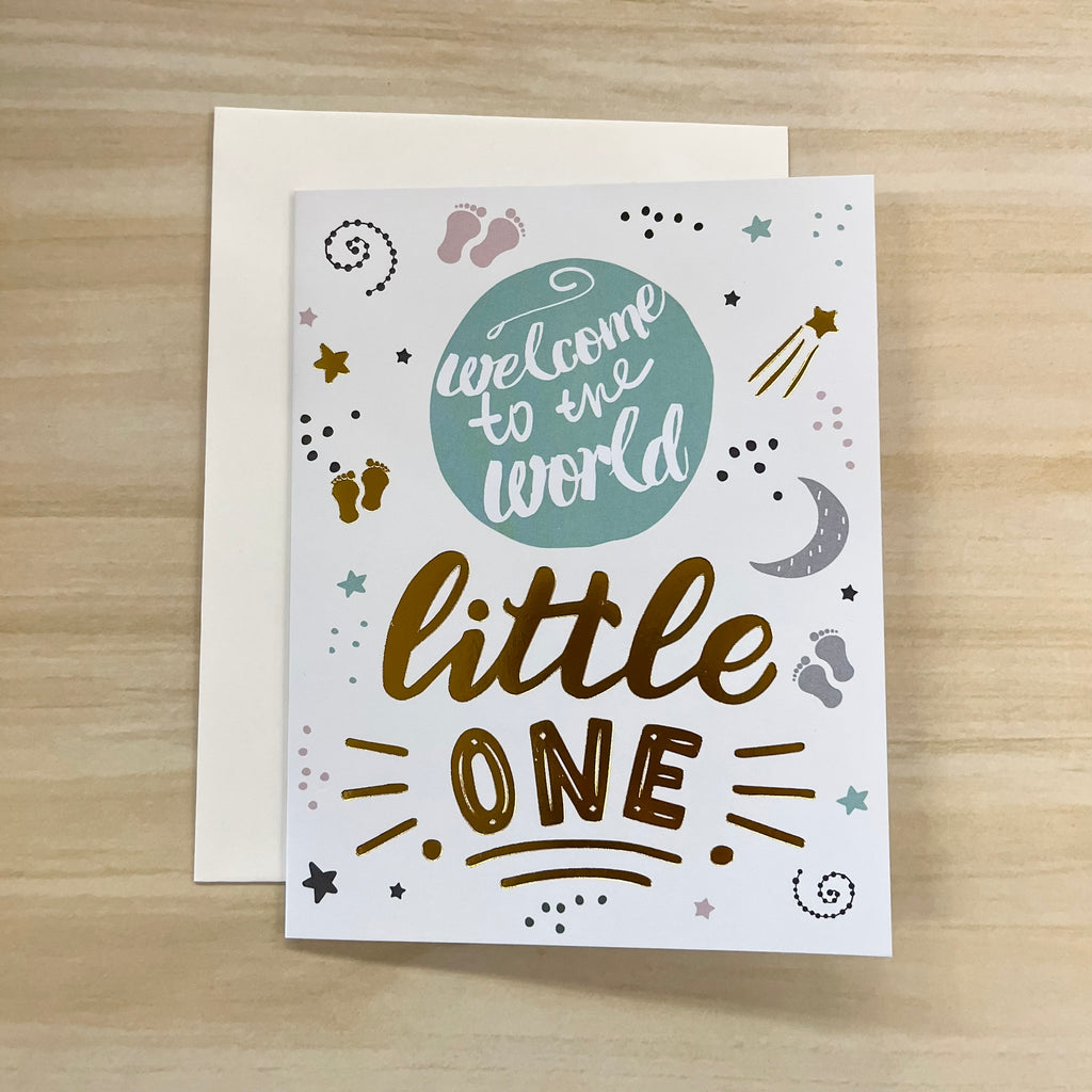 Welcome to the World Little One Card - Lyla's: Clothing, Decor & More - Plano Boutique