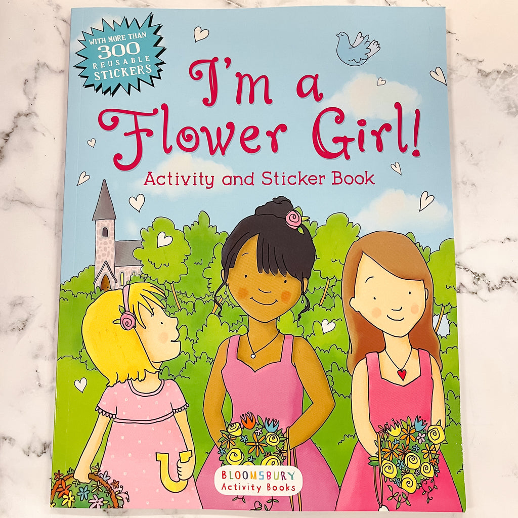 I'm a Flower Girl! Activity and Sticker Book - Lyla's: Clothing, Decor & More - Plano Boutique