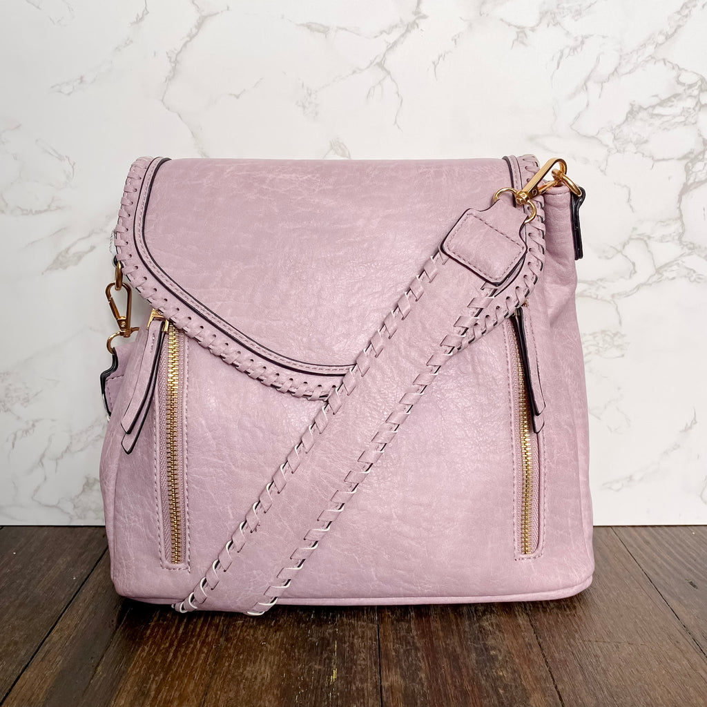 Jen & Co Lorelei Crossbody Handbag - Lavender - Lyla's: Clothing, Decor & More - Plano Boutique