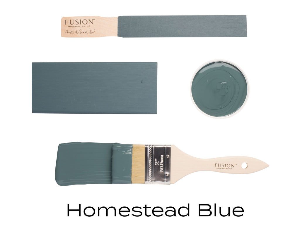 Fusion Mineral Paint: Homestead Blue - Lyla's: Clothing, Decor & More - Plano Boutique