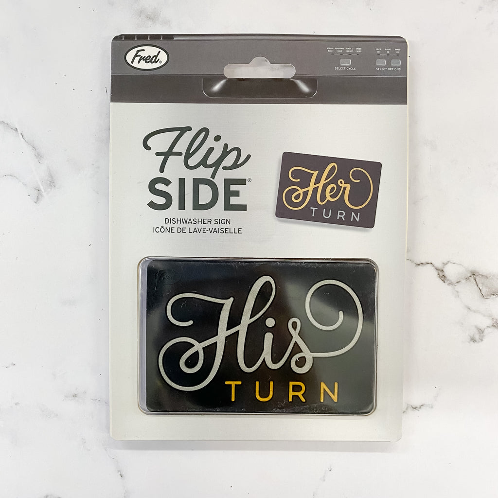 His Turn / Her Turn Dishwasher Magnet - Lyla's: Clothing, Decor & More - Plano Boutique