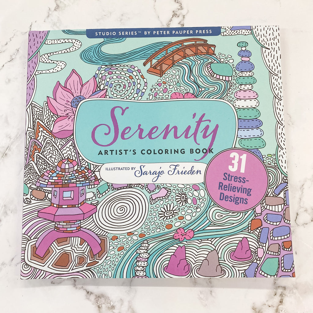 Serenity Coloring Book - Lyla's: Clothing, Decor & More - Plano Boutique