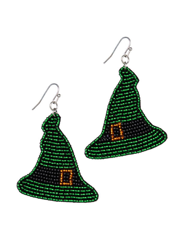 Halloween Witch Hat Earrings - Lyla's: Clothing, Decor & More - Plano Boutique