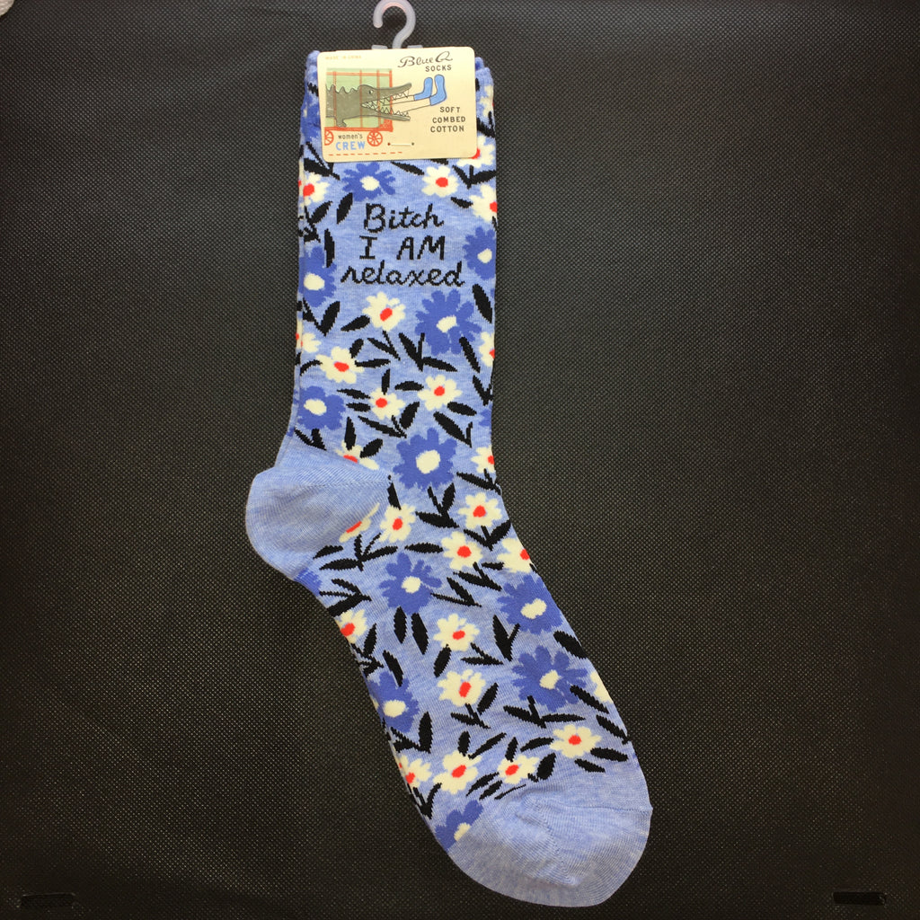 I am Relaxed Ladies Socks - Lyla's: Clothing, Decor & More - Plano Boutique