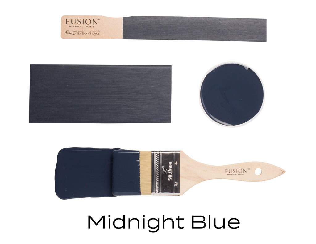 Fusion Mineral Paint: Midnight Blue - Lyla's: Clothing, Decor & More - Plano Boutique