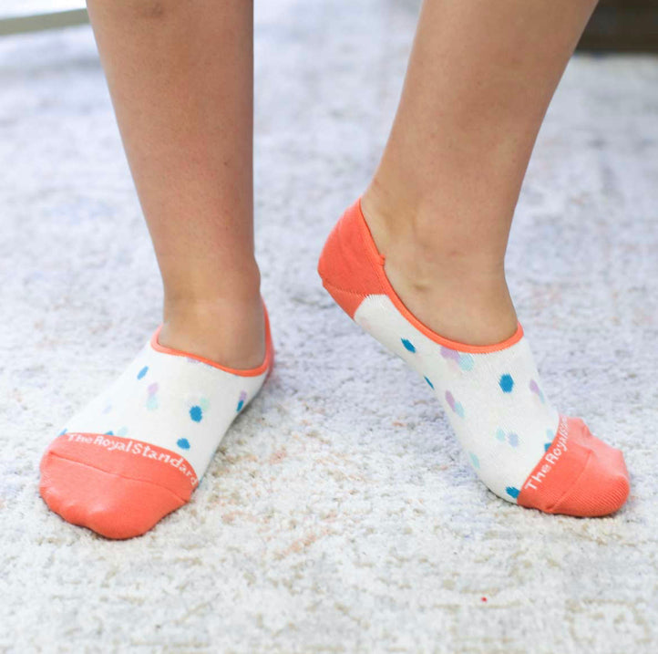 Confetti No Show Ladies Socks - Lyla's: Clothing, Decor & More - Plano Boutique