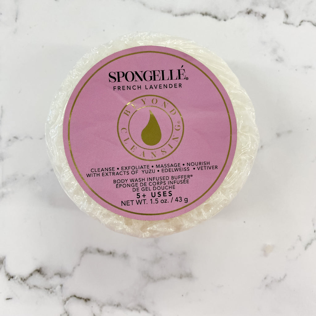Spongelle Travel Size Spongette: French Lavender - Lyla's: Clothing, Decor & More - Plano Boutique