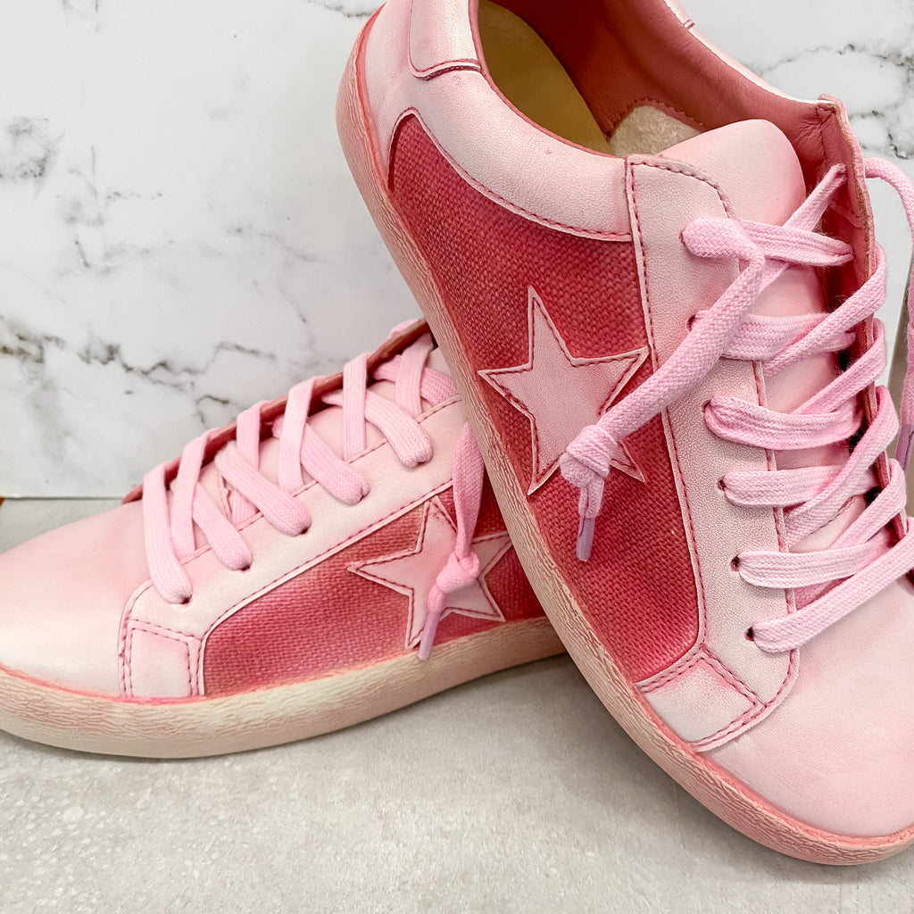 Sandy Pink Sneakers Miracle Mile - Lyla's: Clothing, Decor & More - Plano Boutique