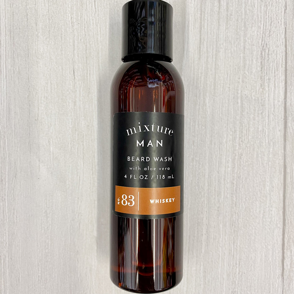 Whiskey Beard Wash by Mixture Man - Lyla's: Clothing, Decor & More - Plano Boutique