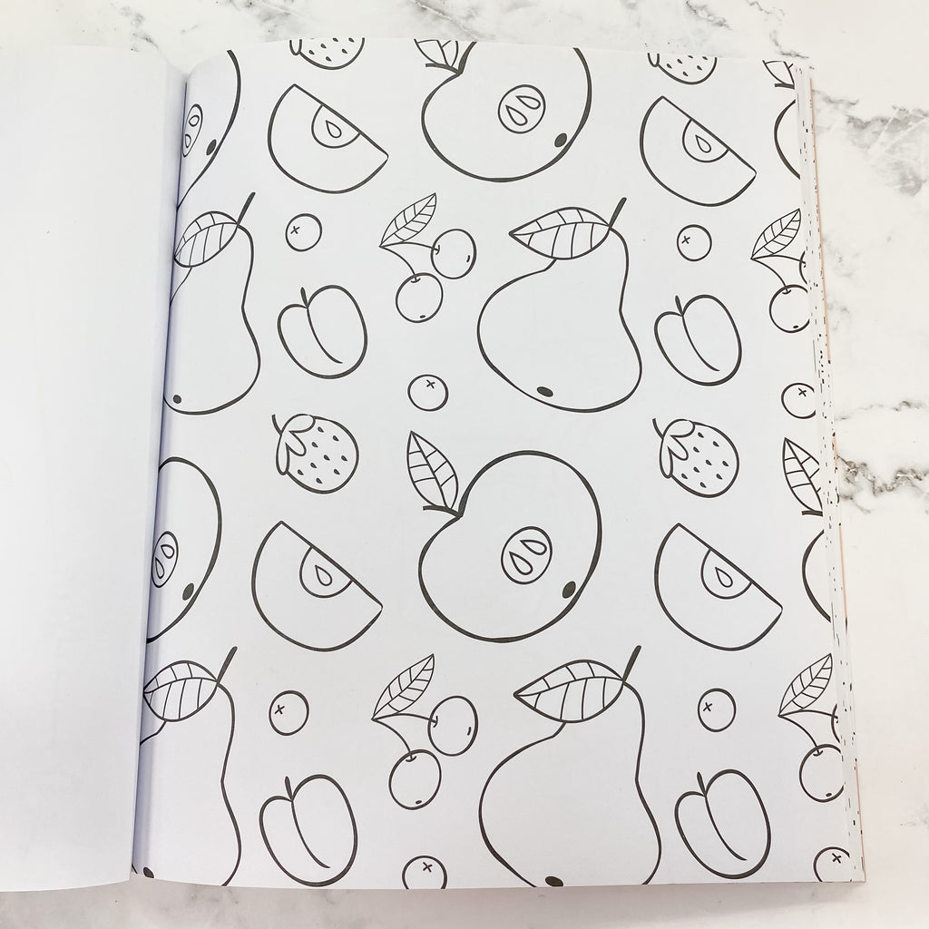 Little Farm Friends Color-in' Book by OOLY - Lyla's: Clothing, Decor & More - Plano Boutique
