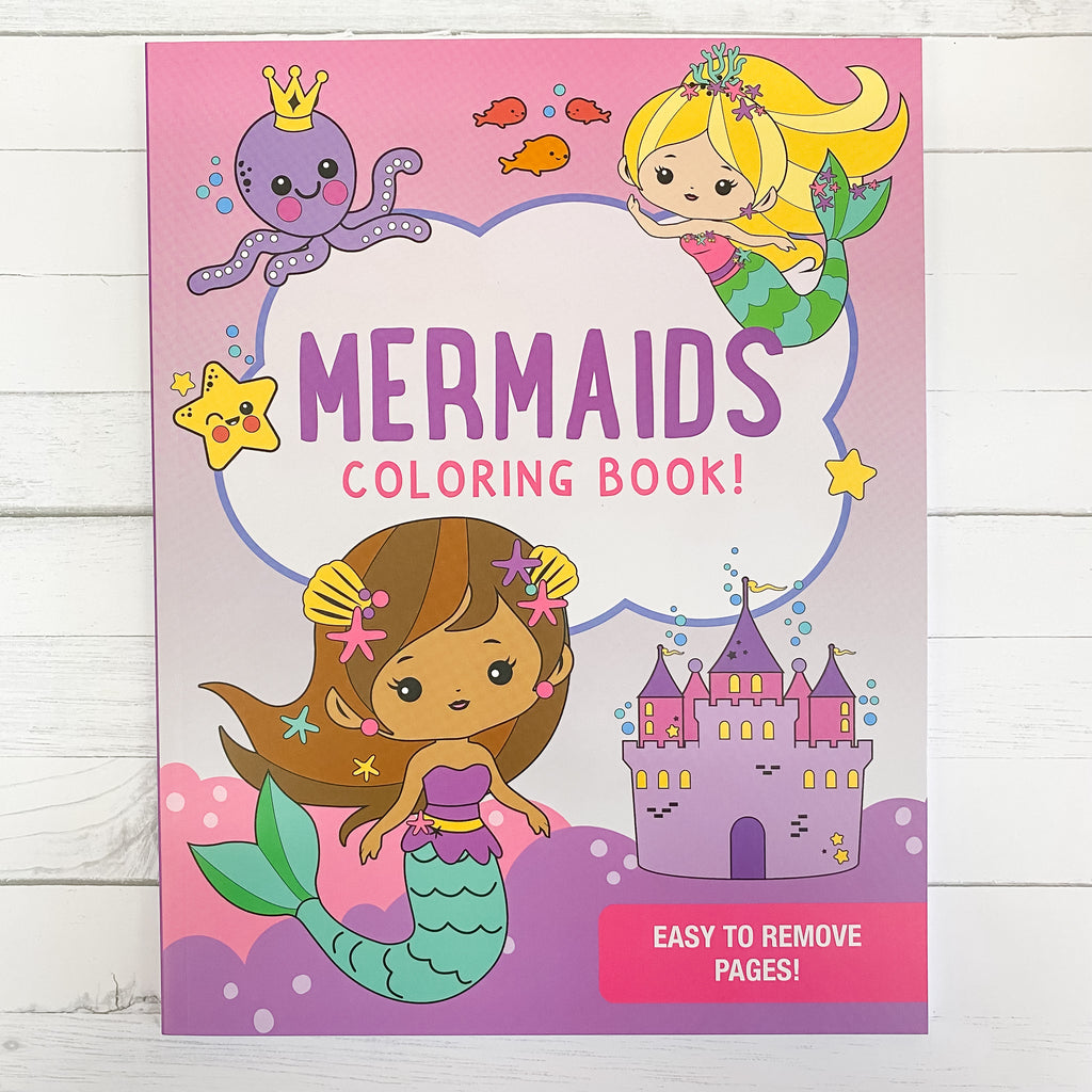 Mermaids Coloring Book - Lyla's: Clothing, Decor & More - Plano Boutique