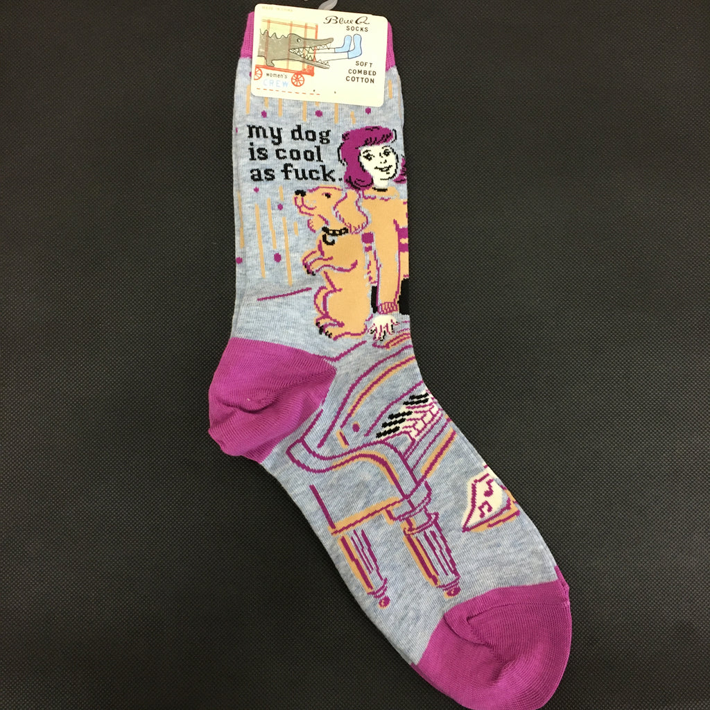 My Dog is Cool Ladies Socks - Lyla's: Clothing, Decor & More - Plano Boutique