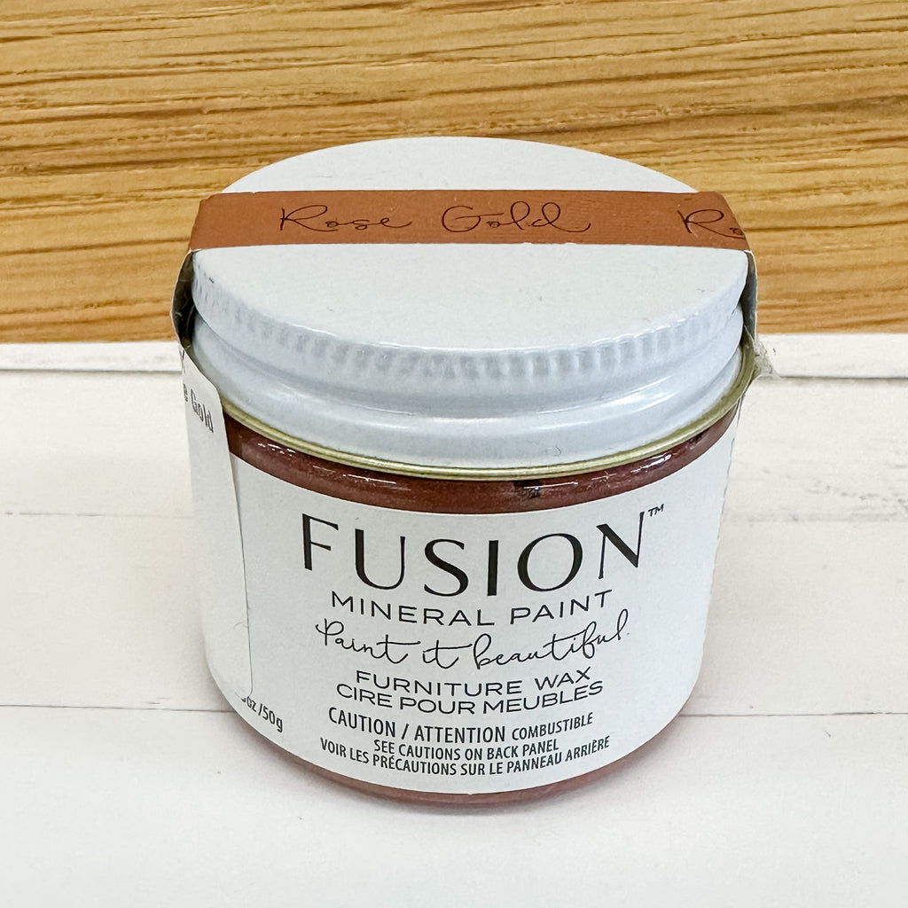 Fusion Mineral Paint Furniture Wax: Rose Gold - Lyla's: Clothing, Decor & More - Plano Boutique