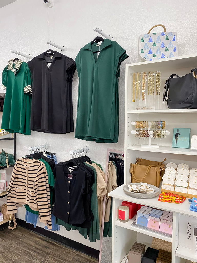 Shop your favorite brands at Lyla’s Clothing & Gifts—best-selling styles from Vervet, Umgee, Entro, and more, plus gift favorites like Callie Danielle, Cait + Co., Blue Q, Michelle McDowell Designs, and Spongellé.
Shop Downtown Rockwall, Downtown Plano, or online.