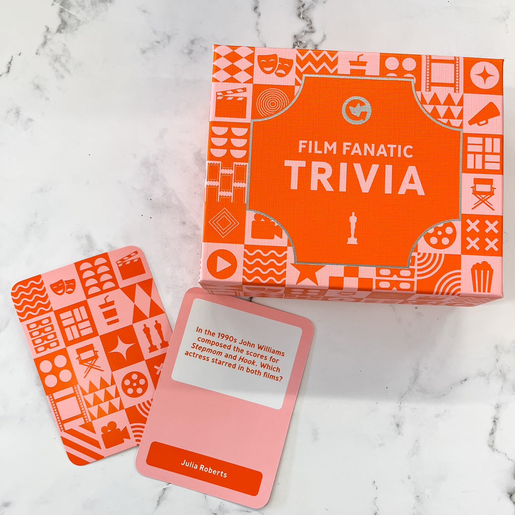 Film Fanatic Trivia Card Game by Ginger Fox - Lyla's: Clothing, Decor & More - Plano Boutique