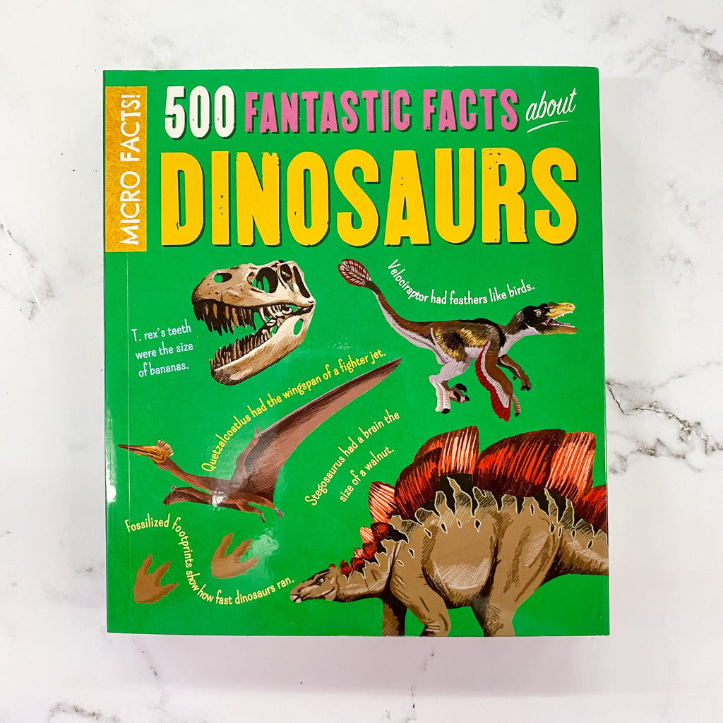 Micro Facts!: 500 Fantastic Facts About Dinosaurs Book - Lyla's: Clothing, Decor & More - Plano Boutique