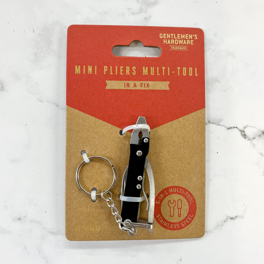 Gentlemens Hardware - Mini Pliers Multi-Tool - Lyla's: Clothing, Decor & More - Plano Boutique