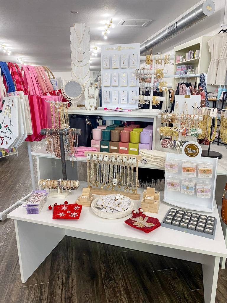 Shop your favorite brands at Lyla’s Clothing & Gifts—best-selling styles from Vervet, Umgee, Entro, and more, plus gift favorites like Callie Danielle, Cait + Co., Blue Q, Michelle McDowell Designs, and Spongellé.
Shop Downtown Rockwall, Downtown Plano, or online.