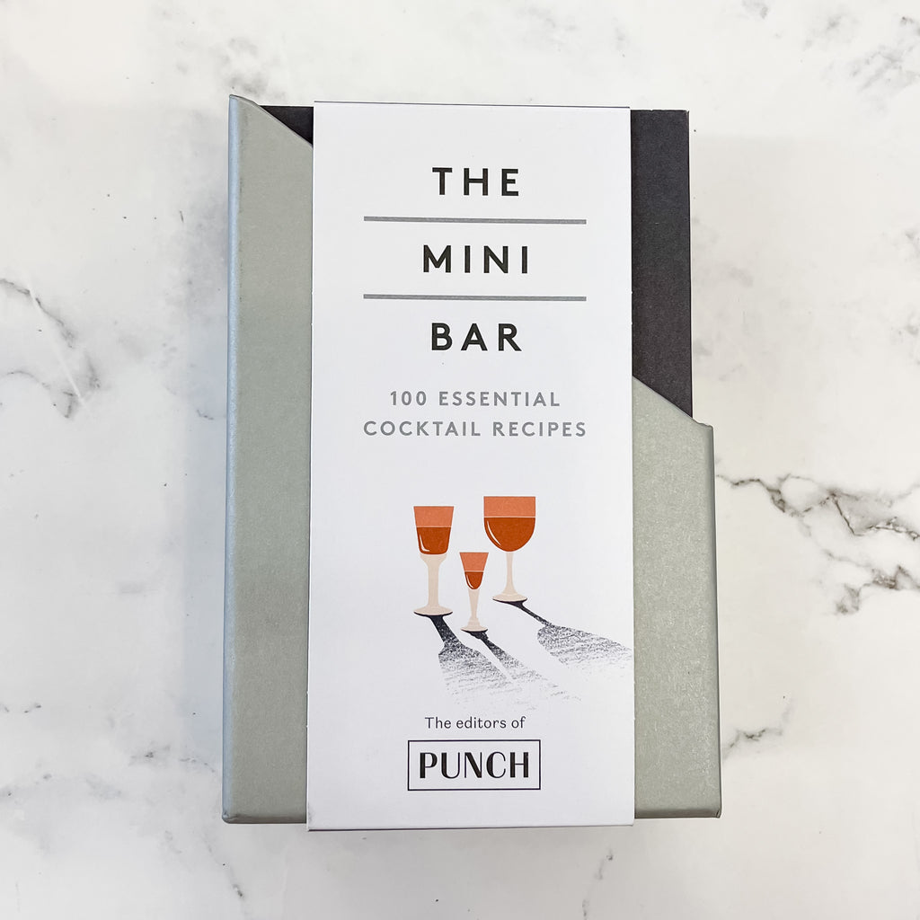 The Mini Bar: 100 Essential Cocktail Recipes; 8 Notebook Set - Lyla's: Clothing, Decor & More - Plano Boutique