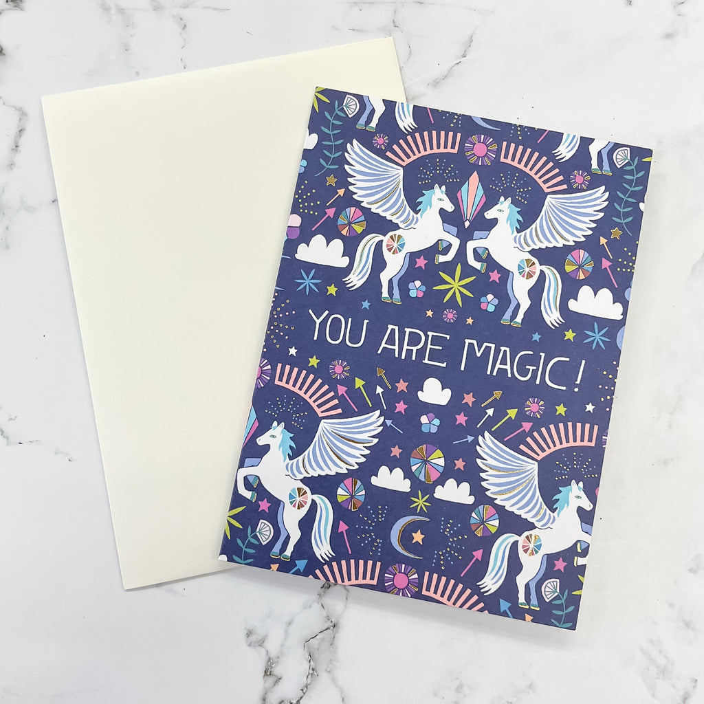 You Are Magic! Unicorn Birthday Card - Lyla's: Clothing, Decor & More - Plano Boutique