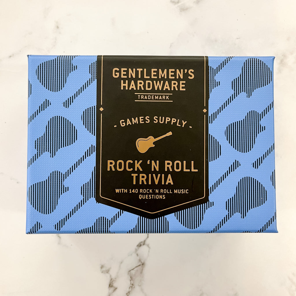 Gentlemens Hardware - Rock 'N Roll Trivia - Lyla's: Clothing, Decor & More - Plano Boutique