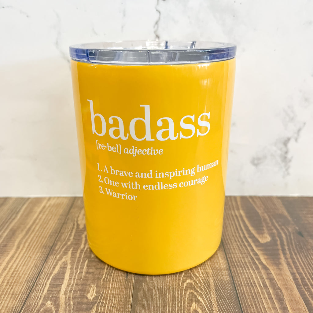 Badass Definition Tumbler - Lyla's: Clothing, Decor & More - Plano Boutique