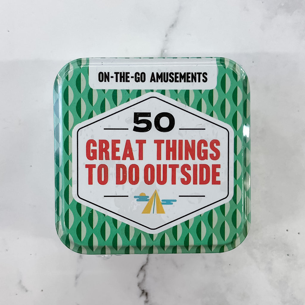 On-the-Go Amusements: 50 Great Things to Do Outside - Lyla's: Clothing, Decor & More - Plano Boutique