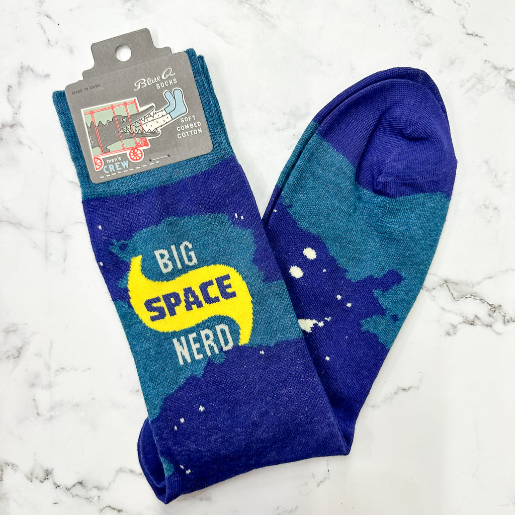 Big Space Nerds Mens Socks - Lyla's: Clothing, Decor & More - Plano Boutique