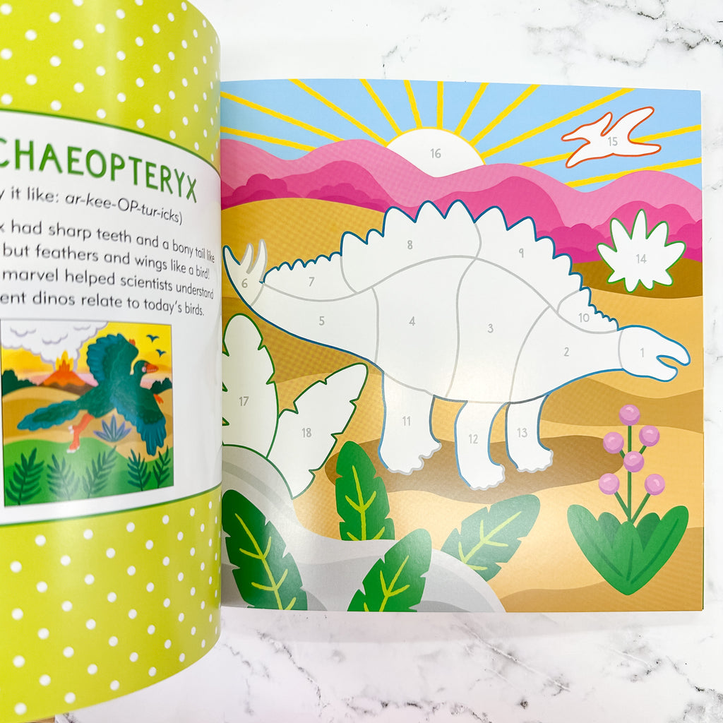 My First Color-by-Sticker Book -- Dinosaurs - Lyla's: Clothing, Decor & More - Plano Boutique