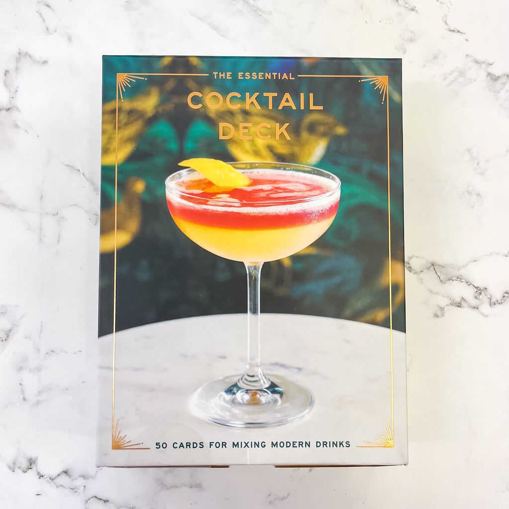 The Essential Cocktail Deck: 50 Cards for Mixing Modern Drinks - Lyla's: Clothing, Decor & More - Plano Boutique