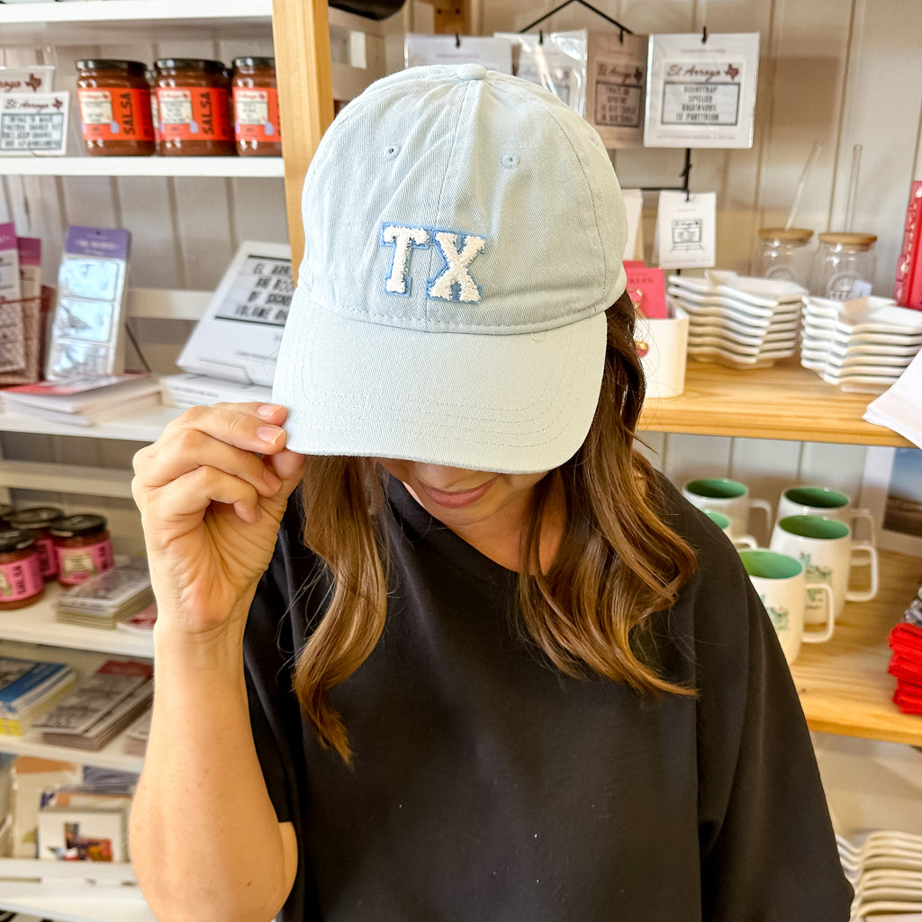 Texas Sky Blue Baseball Hat - Lyla's: Clothing, Decor & More - Plano Boutique