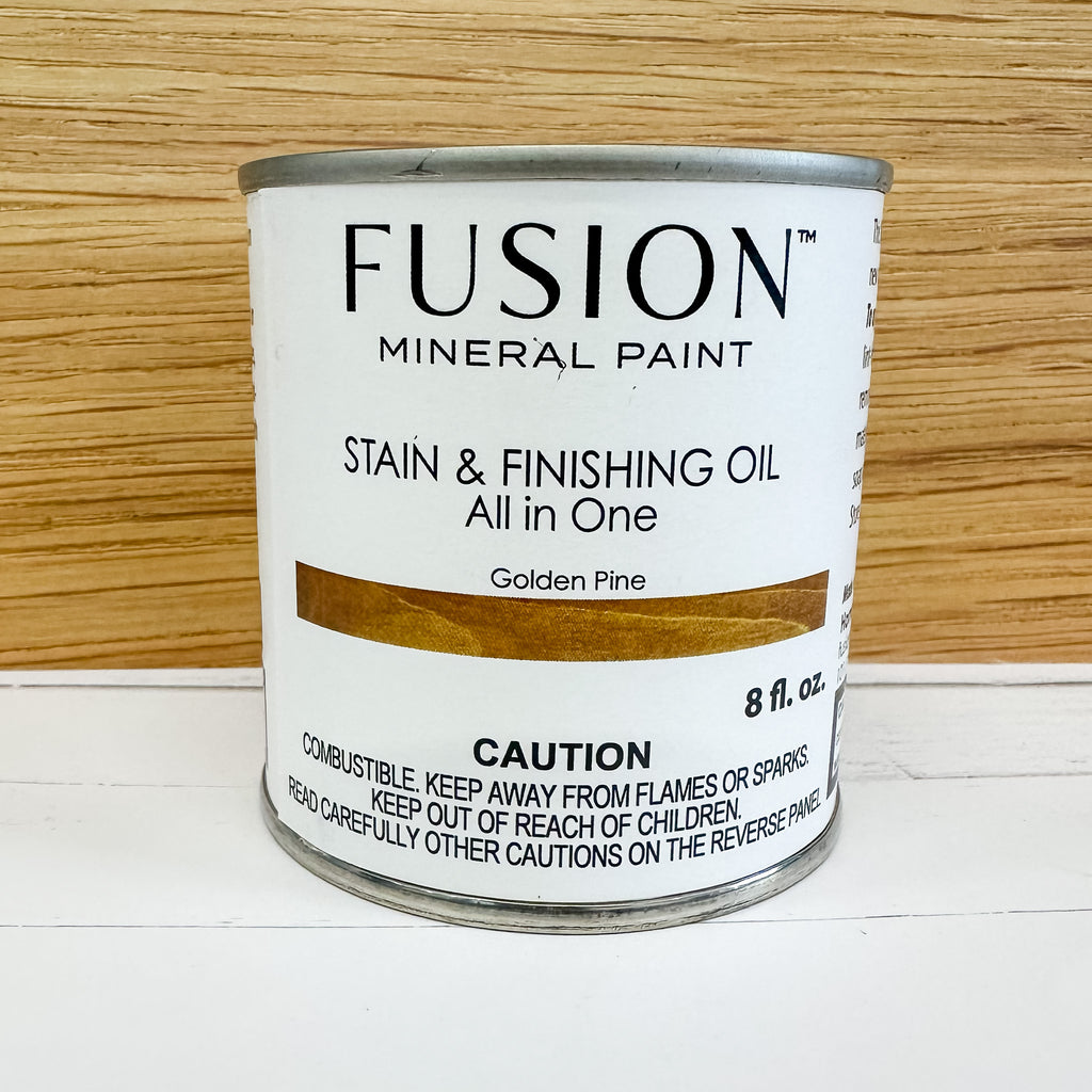 Fusion Mineral Paint Stain and Finishing Oil: Golden Pine - Lyla's: Clothing, Decor & More - Plano Boutique