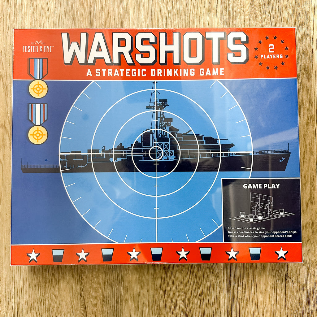 Warshots: A Strategic Drinking Game - Lyla's: Clothing, Decor & More - Plano Boutique